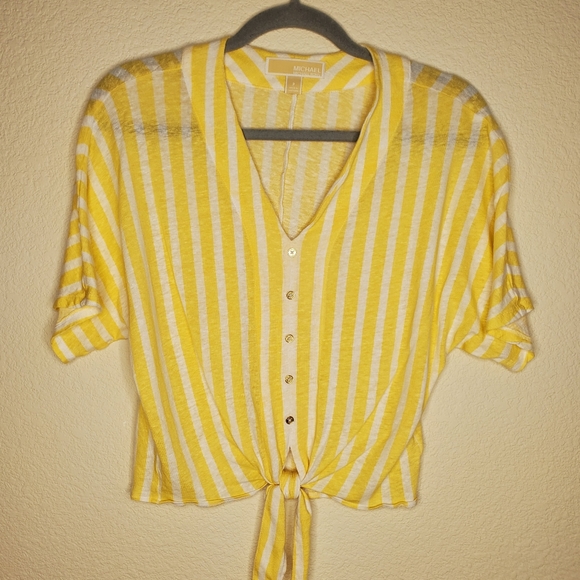 Michael Kors Tie-up Top - Picture 4 of 11